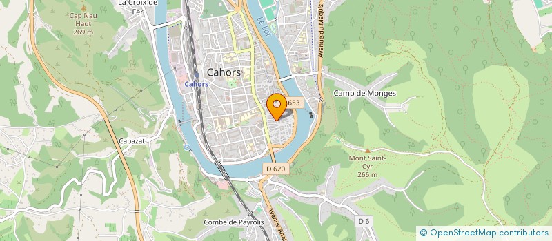 localisation de l'entreprise MONSIEUR ERIC LOURENCO  CAHORS