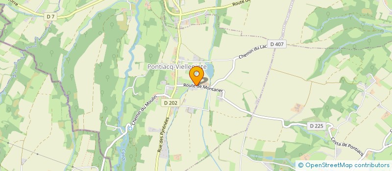 localisation de l'entreprise MONSIEUR ERIC LOUSTAU  PONTIACQ-VIELLEPINTE