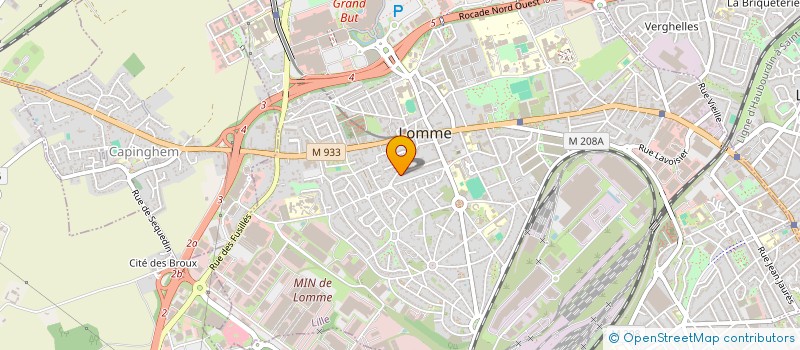 localisation de l'entreprise MONSIEUR ERIC LUCAS à LILLE