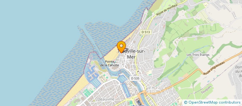 localisation de l'entreprise MONSIEUR ERIC LUCBERNET  TROUVILLE-SUR-MER