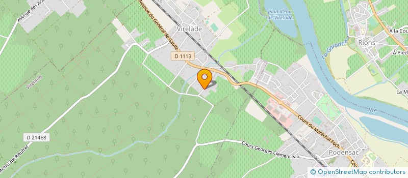 localisation de l'entreprise MONSIEUR ERIC LUCBERT  VIRELADE