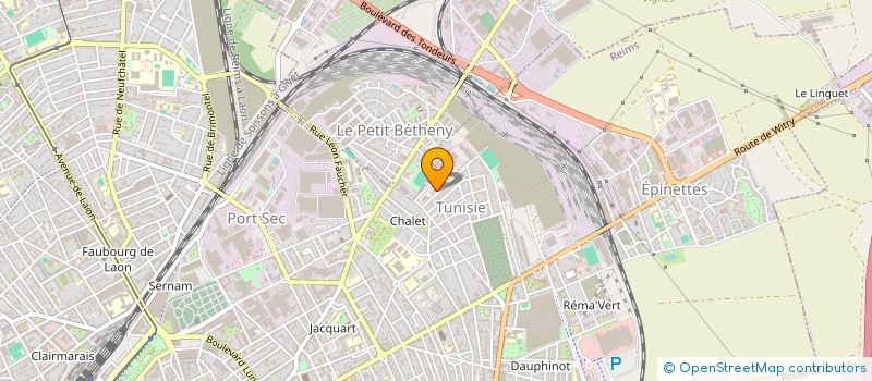 localisation de l'entreprise MONSIEUR ERIC LUCCHINI à REIMS