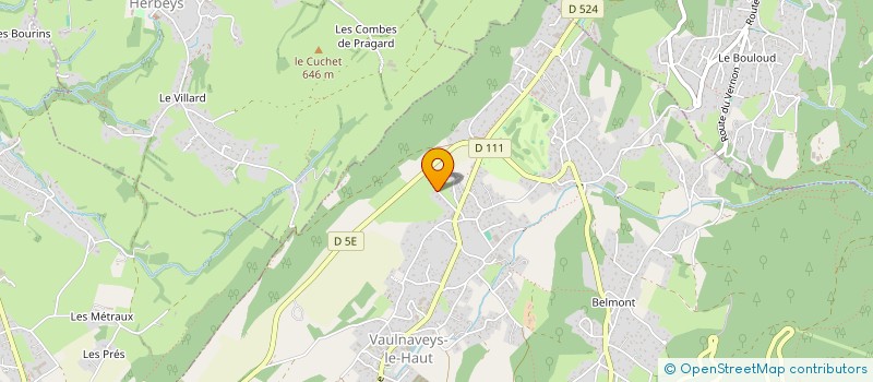 localisation de l'entreprise MONSIEUR ERIC LUCCHINO  VAULNAVEYS-LE-HAUT