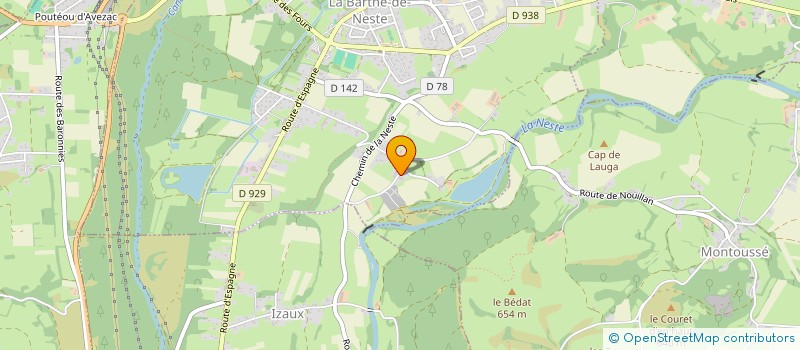 localisation de l'entreprise MONSIEUR ERIC LUKASIEWICZ  LA BARTHE-DE-NESTE