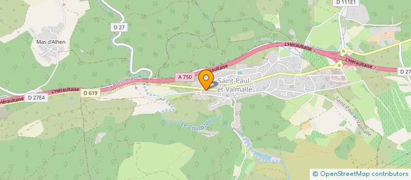 localisation de l'entreprise MONSIEUR ERIC LURMEAU  SAINT-PAUL-ET-VALMALLE