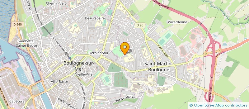 localisation de l'entreprise MONSIEUR ERIC LYOEN à SAINT-MARTIN-BOULOGNE
