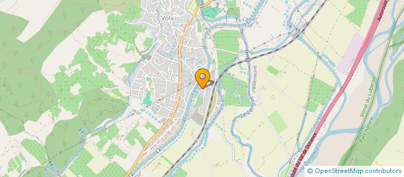 localisation de l'entreprise MONSIEUR ERIC LYONNET  VOLX