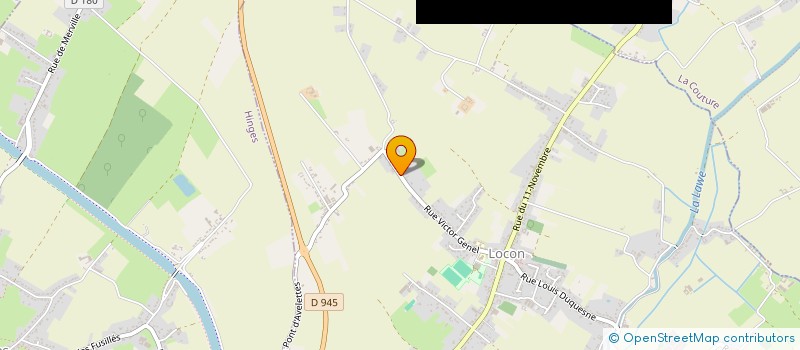 localisation de l'entreprise MONSIEUR ERIC LYPS  LOCON