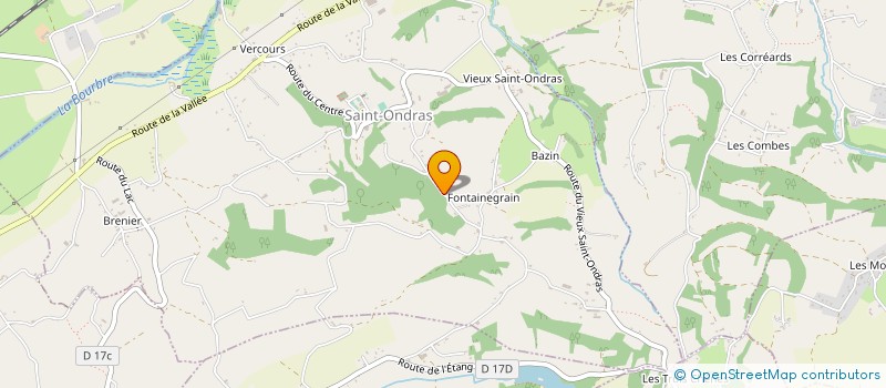 localisation de l'entreprise MONSIEUR ERIC MACHETEL  SAINT-ONDRAS