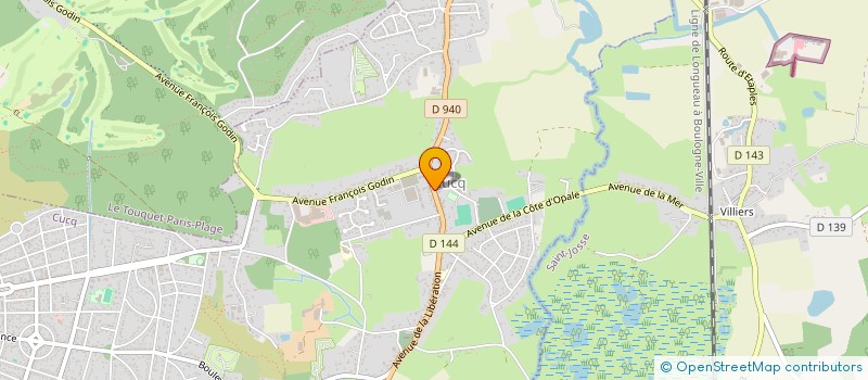 localisation de l'entreprise MONSIEUR ERIC MACQUET  CUCQ