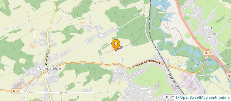 localisation de l'entreprise MONSIEUR ERIC MACREZ  SAINT-MICHEL-SUR-MEURTHE