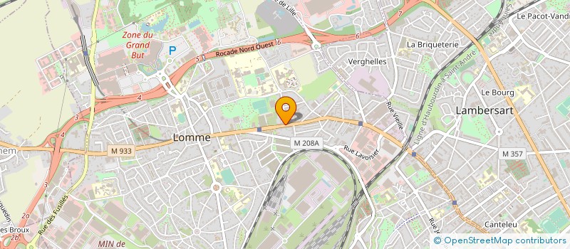 localisation de l'entreprise MONSIEUR ERIC MAES à LILLE