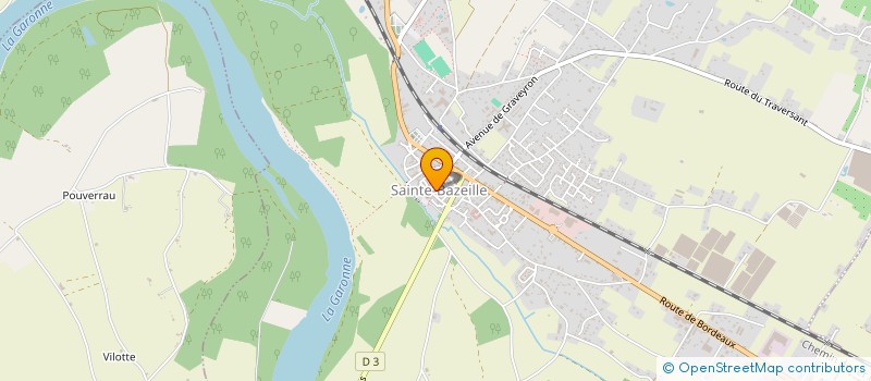 localisation de l'entreprise MONSIEUR ERIC MAFFRE  SAINTE-BAZEILLE