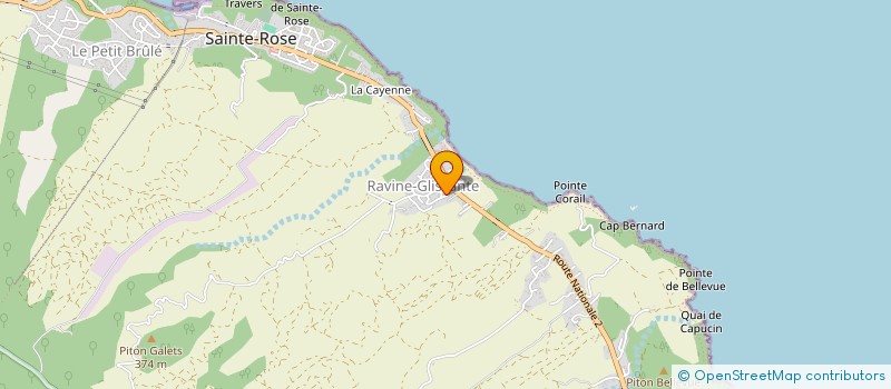 localisation de l'entreprise MONSIEUR ERIC MAFOUTA  SAINTE-ROSE