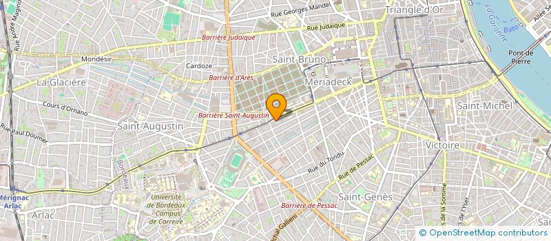 localisation de l'entreprise MONSIEUR ERIC MAGIERA à BORDEAUX