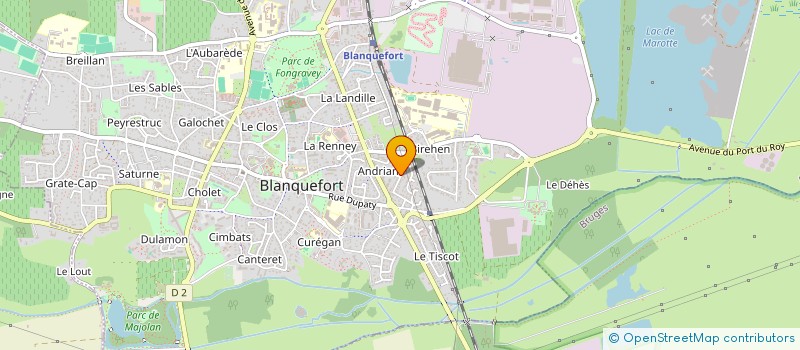 localisation de l'entreprise MONSIEUR ERIC MAGIMEL à BLANQUEFORT