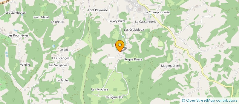 localisation de l'entreprise MONSIEUR ERIC MAGISSON à SALIGNAC-EYVIGUES