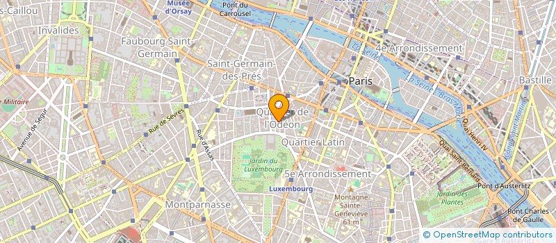localisation de l'entreprise MONSIEUR ERIC MAGNIER à PARIS