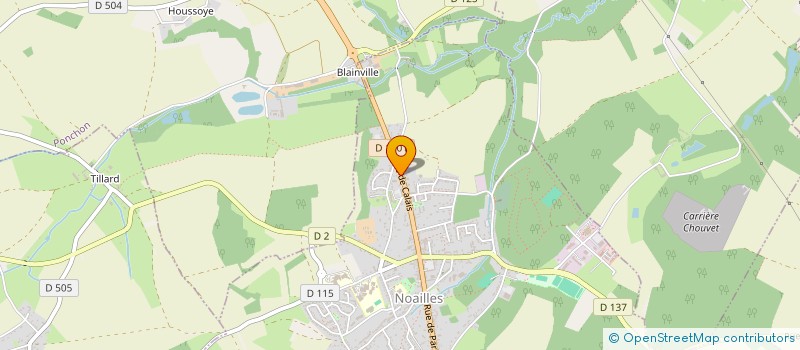 localisation de l'entreprise MONSIEUR ERIC MAHE  NOAILLES