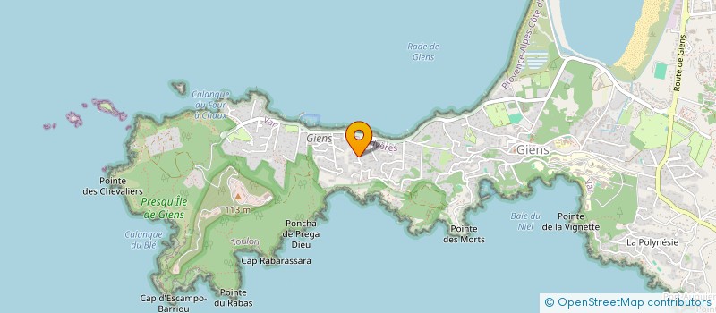 localisation de l'entreprise MONSIEUR ERIC MAILLOT à HYERES