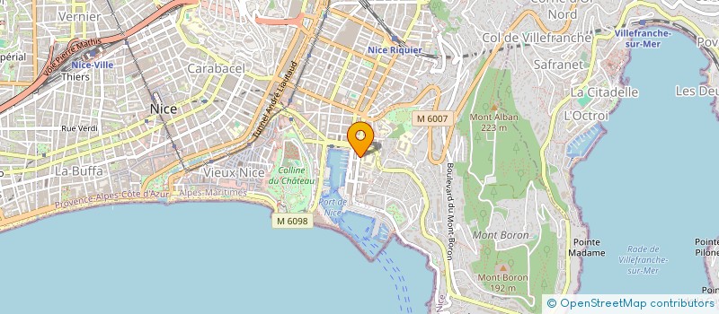 localisation de l'entreprise MONSIEUR ERIC MAIRE à NICE
