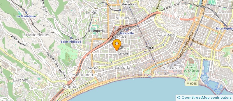 localisation de l'entreprise MONSIEUR ERIC MALKA à NICE