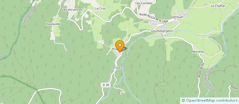 localisation de l'entreprise MONSIEUR ERIC MALLET  SAINT-JEAN-LA-VETRE