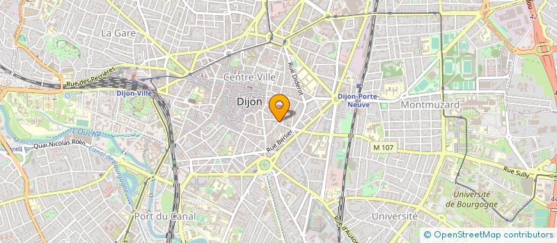 localisation de l'entreprise MONSIEUR ERIC MANCEAU à DIJON