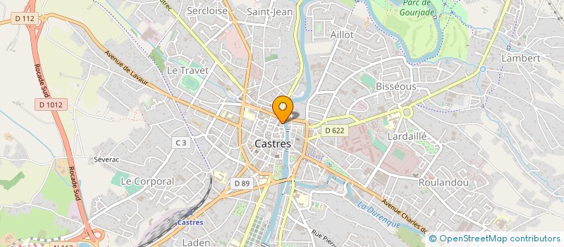 localisation de l'entreprise MONSIEUR ERIC MANGIN à CASTRES