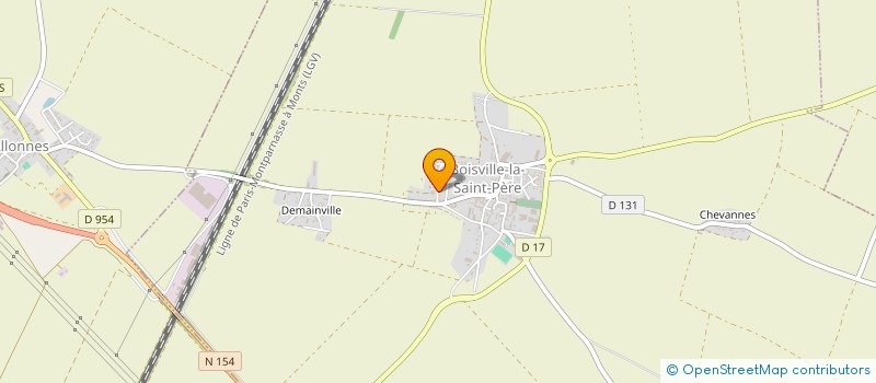 localisation de l'entreprise MONSIEUR ERIC MANGIN à BOISVILLE-LA-SAINT-PERE