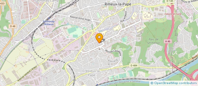 localisation de l'entreprise MONSIEUR ERIC MANSION  RILLIEUX-LA-PAPE