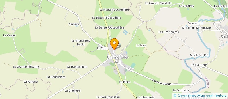 localisation de l'entreprise MONSIEUR ERIC MARCAIS à CHEMERE-LE-ROI