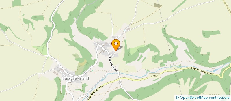 localisation de l'entreprise MONSIEUR ERIC MARCHAND  BUSSY-LE-GRAND
