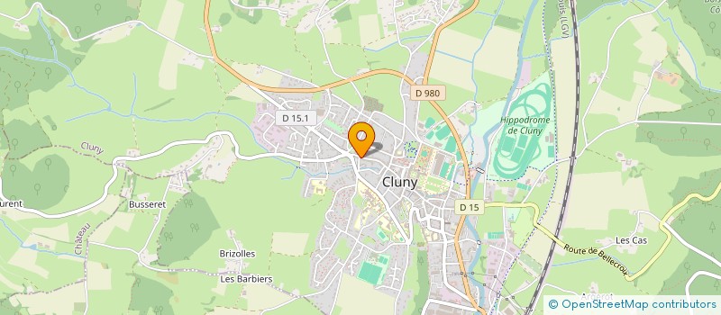 localisation de l'entreprise MONSIEUR ERIC MARCHAND à CLUNY