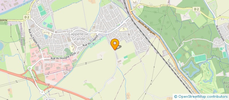 localisation de l'entreprise MONSIEUR ERIC MARCHAND  CAPPELLE-LA-GRANDE