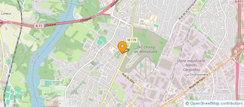 localisation de l'entreprise MONSIEUR ERIC MARCHAND à NANTES