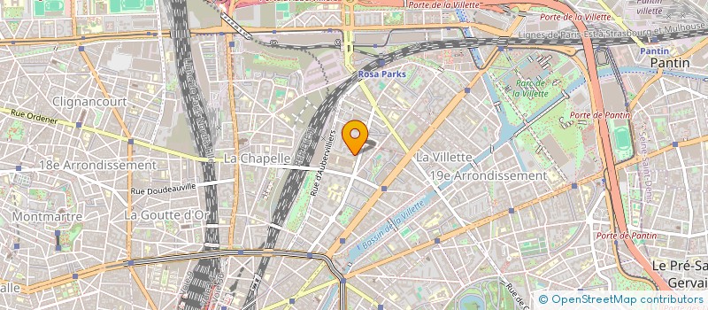 localisation de l'entreprise MONSIEUR ERIC MARCHANDET  PARIS