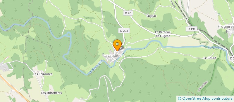 localisation de l'entreprise MONSIEUR ERIC MARCHAUD à SAINT-BEAUZIRE