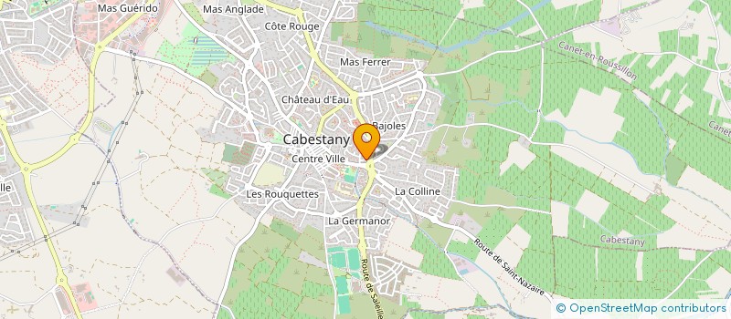 localisation de l'entreprise MONSIEUR ERIC MARCHESSEAU  CABESTANY