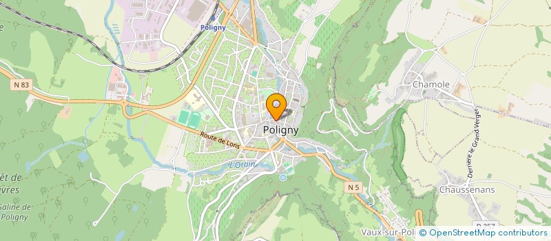 localisation de l'entreprise MONSIEUR ERIC MARGUET  POLIGNY