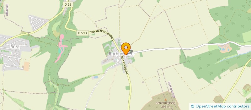 localisation de l'entreprise MONSIEUR ERIC MARIANI  ROCHONVILLERS