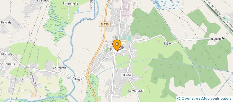 localisation de l'entreprise MONSIEUR ERIC MARIAS  PONTCHATEAU