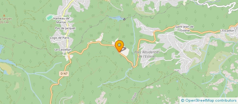 localisation de l'entreprise MONSIEUR ERIC MARIE à FREJUS