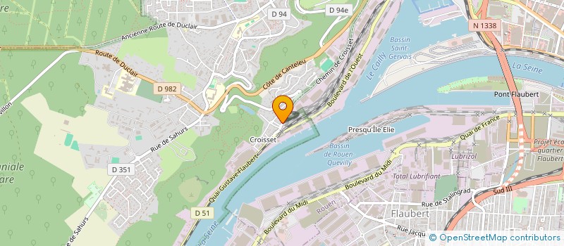 localisation de l'entreprise MONSIEUR ERIC MARIE à CANTELEU