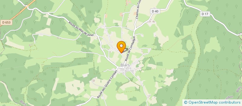 localisation de l'entreprise MONSIEUR ERIC MARIEL  BLARS