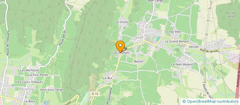 localisation de l'entreprise MONSIEUR ERIC MARPAUD à VIRE