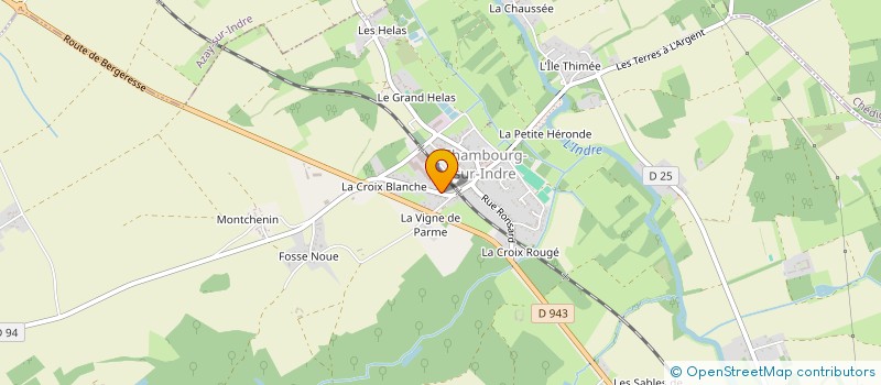 localisation de l'entreprise MONSIEUR ERIC MARQUET à CHAMBOURG-SUR-INDRE