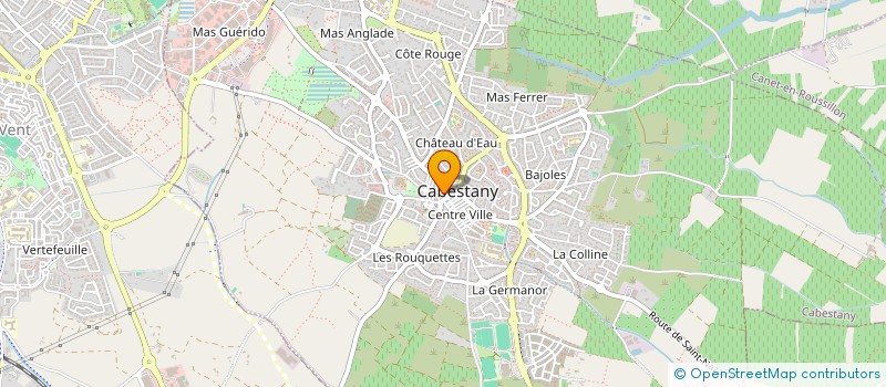 localisation de l'entreprise MONSIEUR ERIC MARTI à CABESTANY