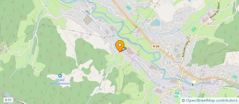 localisation de l'entreprise MONSIEUR ERIC MARTIN  RAMONCHAMP