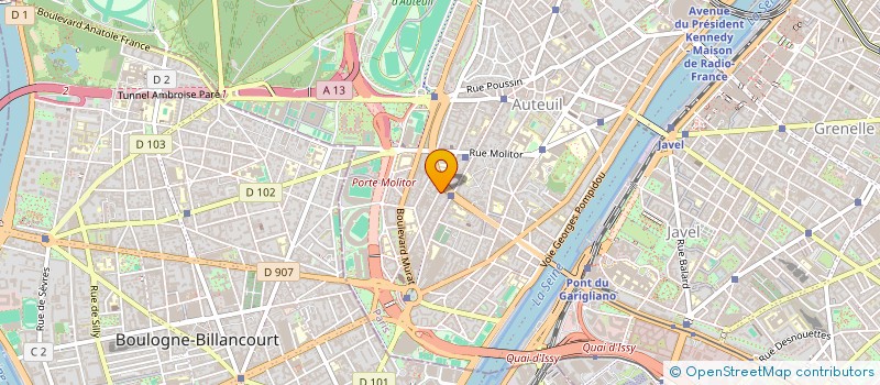 localisation de l'entreprise MONSIEUR ERIC MARTIN  PARIS